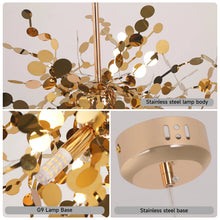 Close-up details of a gold stainless steel ceiling lamp, showcasing the lamp body, G9 lamp base, and sturdy ceiling mount.